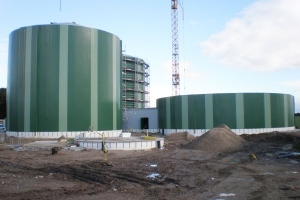 Ilmatsalu Biogaasijaama ehitus